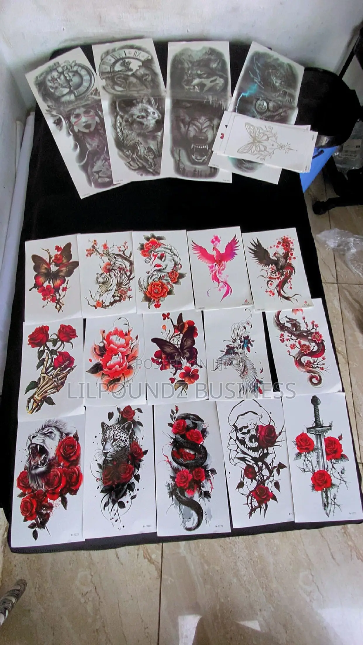 Water Proof Temporary Tattoos Stickers
