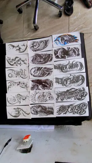 Water Proof Temporary Tattoos Stickers