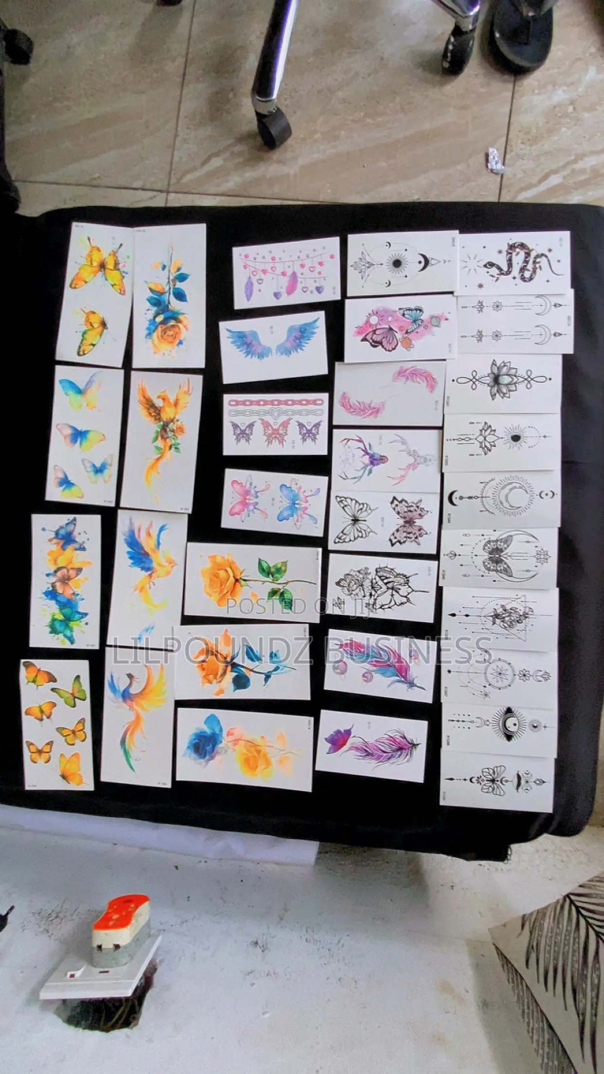 Water Proof Temporary Tattoos Stickers