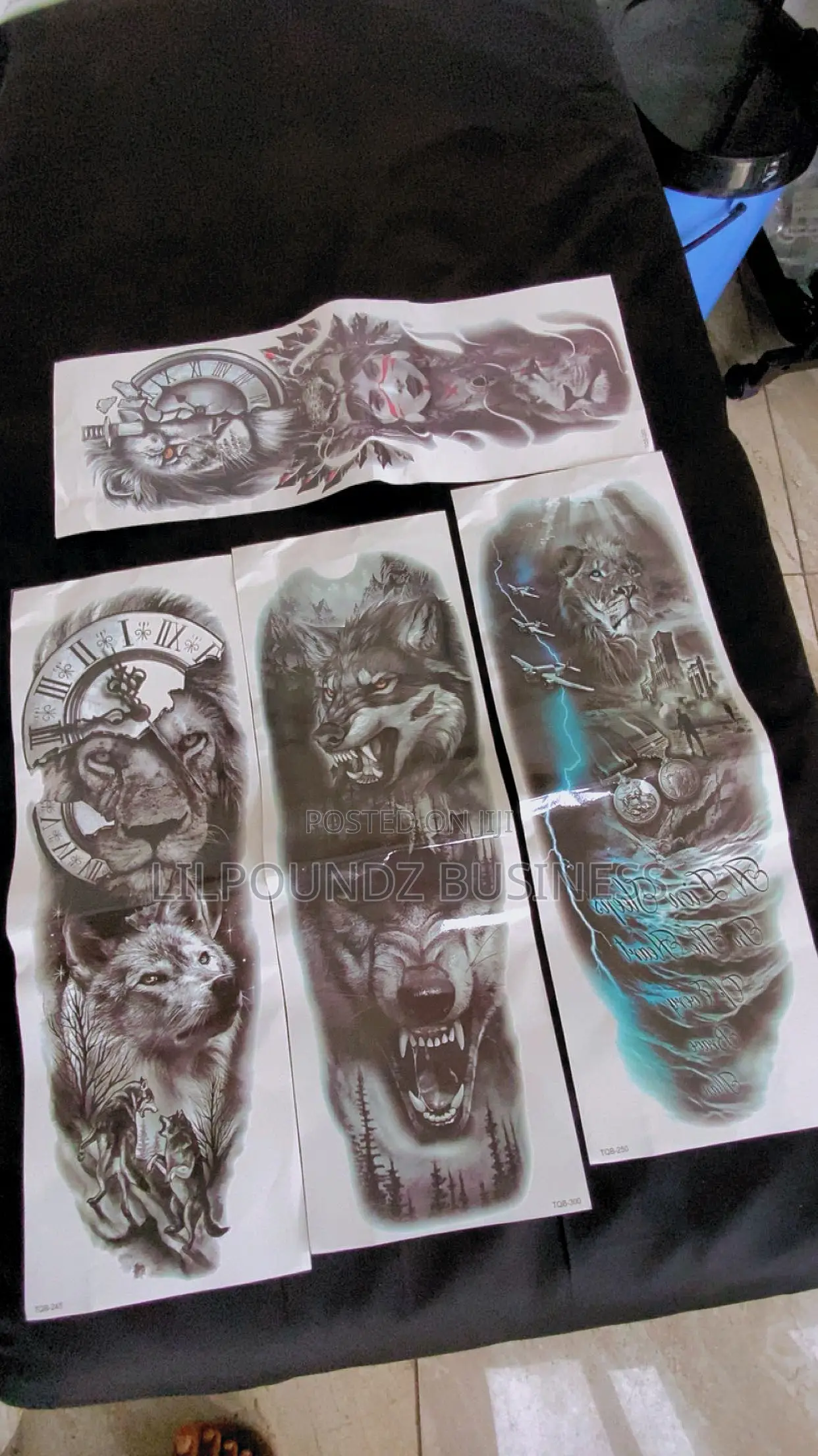 Water Proof Temporary Tattoos Stickers