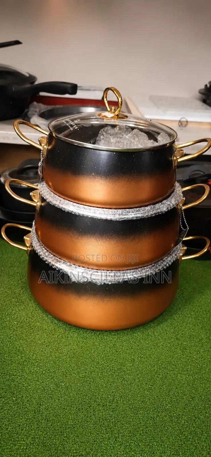 6pcs Gold Luxury Set