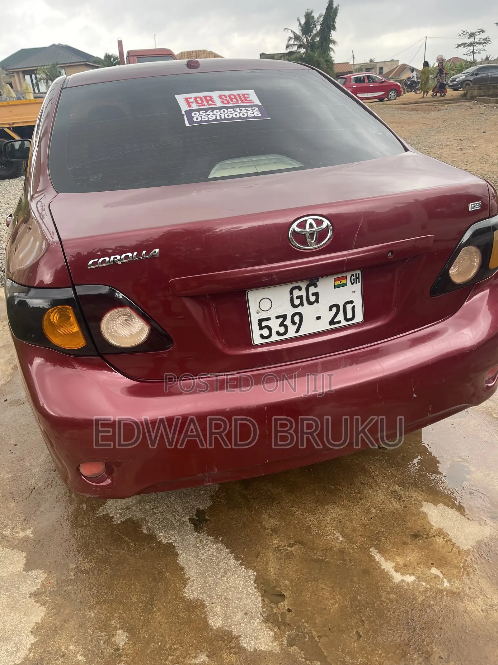 Toyota Corolla 2010 Red