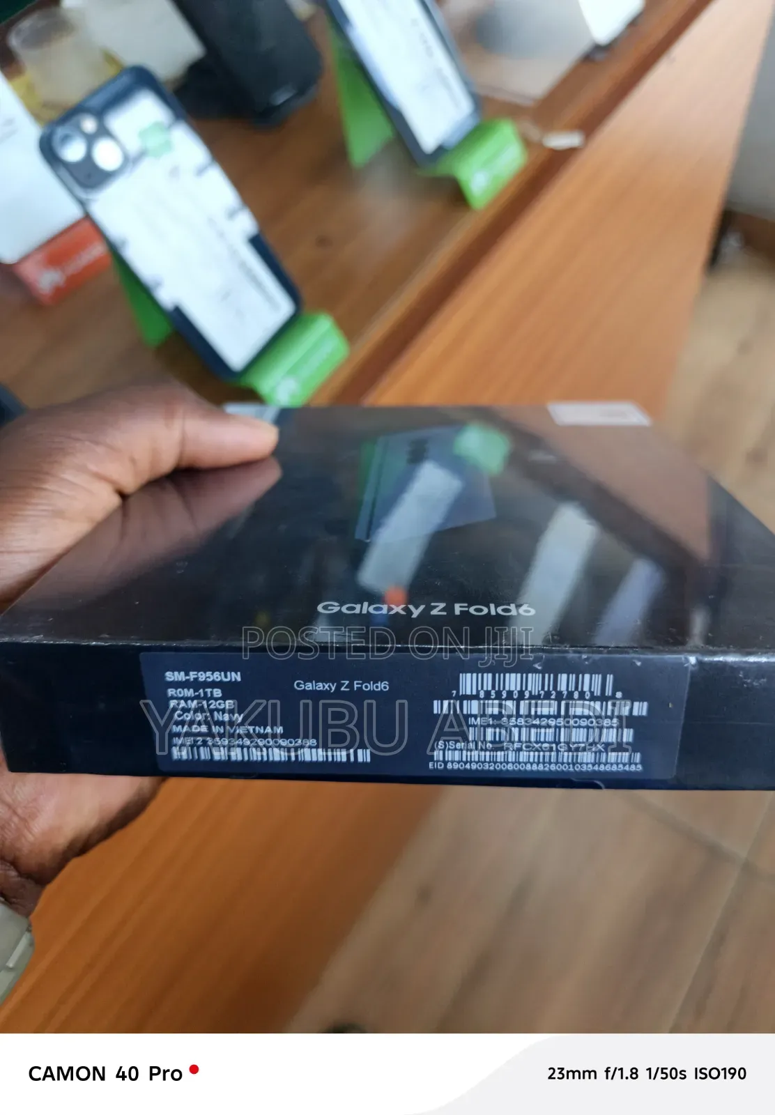 New Samsung Galaxy Z Fold6 1 TB Blue