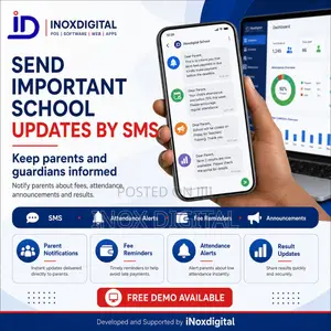School Management Software for Fees, Results, Attendance SMS