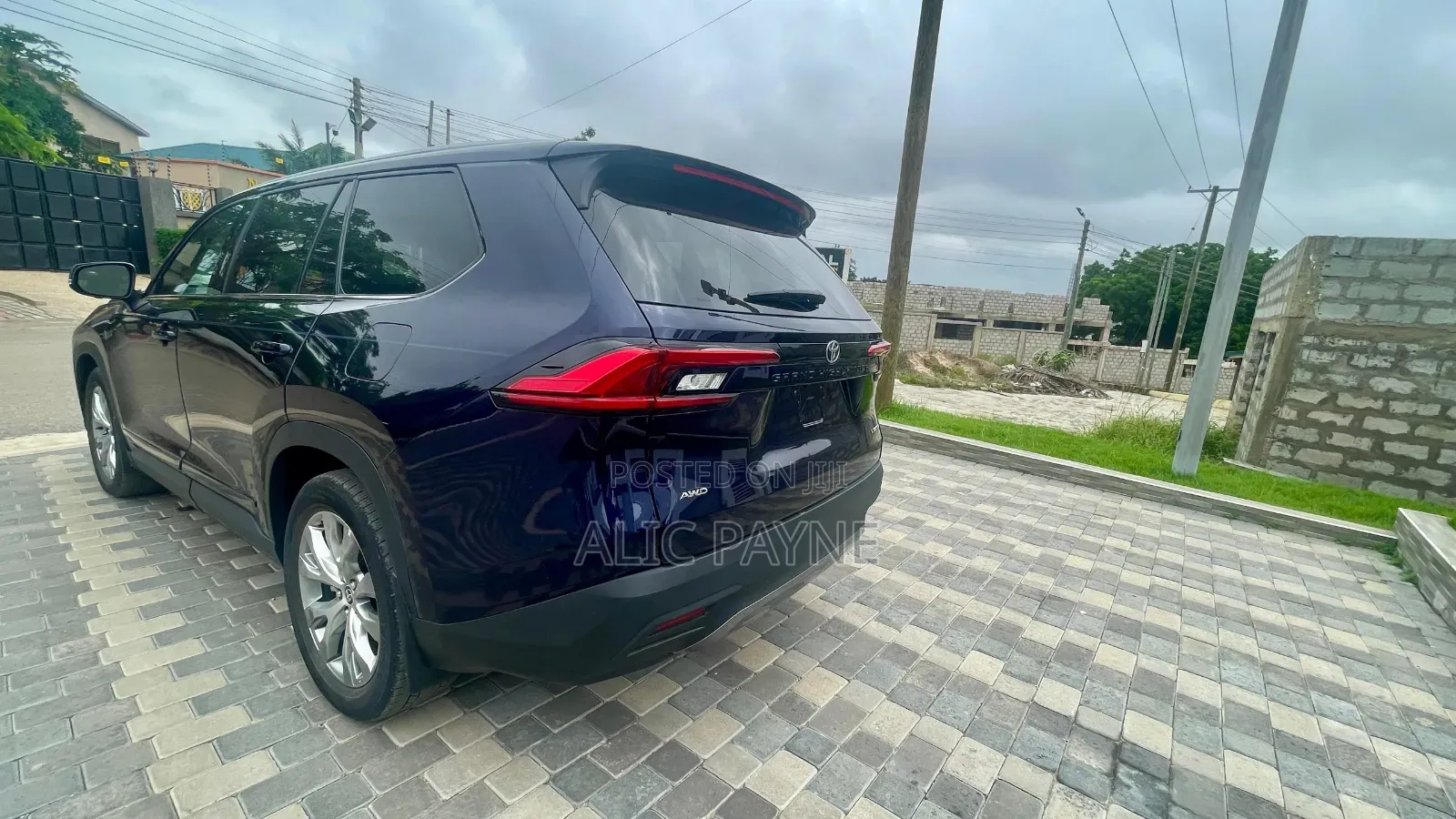 Toyota Grand Highlander Limited AWD 2024 Blue