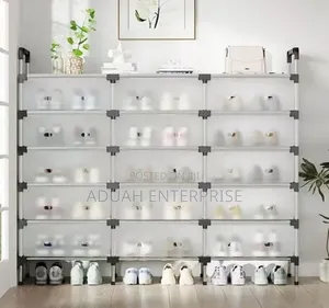 Storage 36 Pieces Shoe Rack With Cover