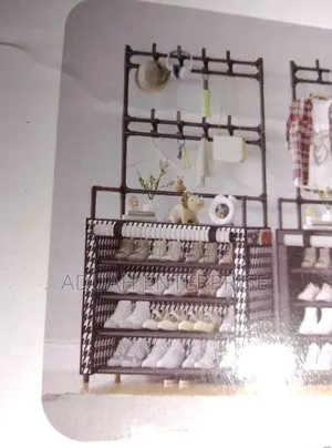 Storage 36 Pieces Shoe Rack With Cover