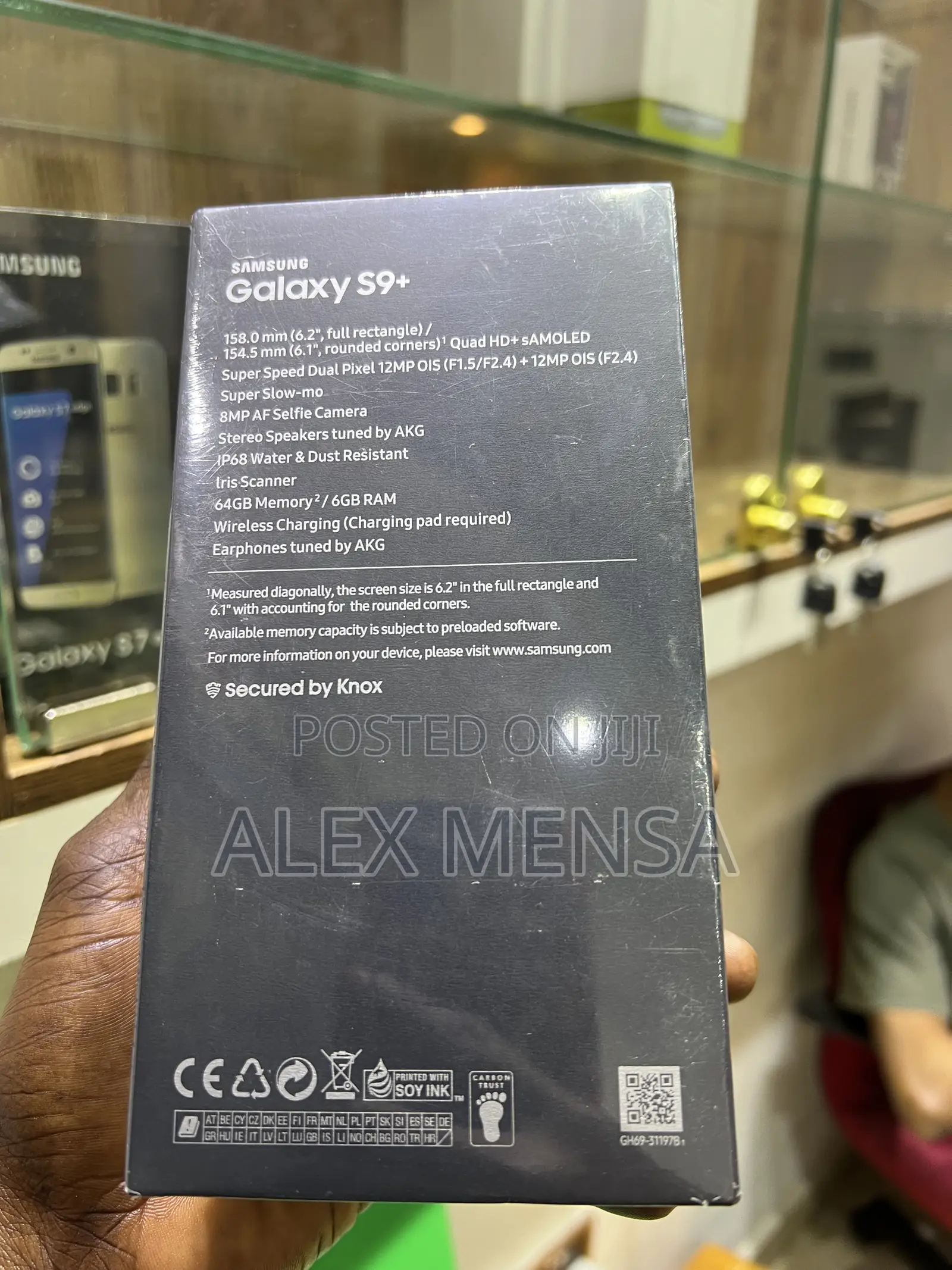 New Samsung Galaxy S9 Plus 64 GB Black