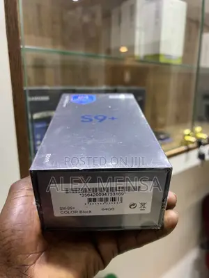 New Samsung Galaxy S9 Plus 64 GB Black