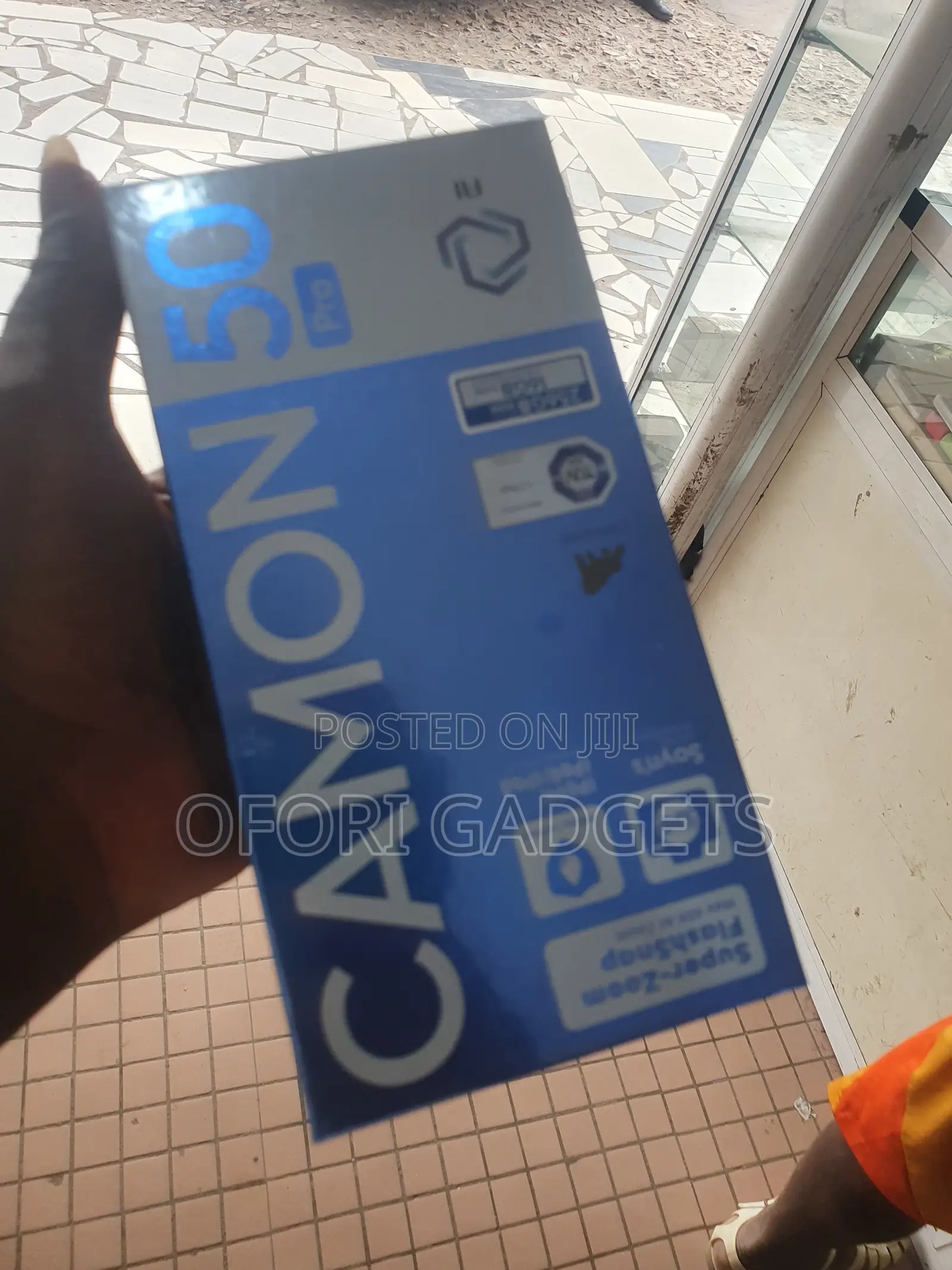 New Tecno Camon 50 Pro 256 GB Black