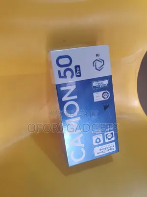 New Tecno Camon 50 Pro 256 GB Black