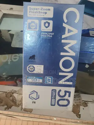 New Tecno Camon 50 Ultra 512 GB Black