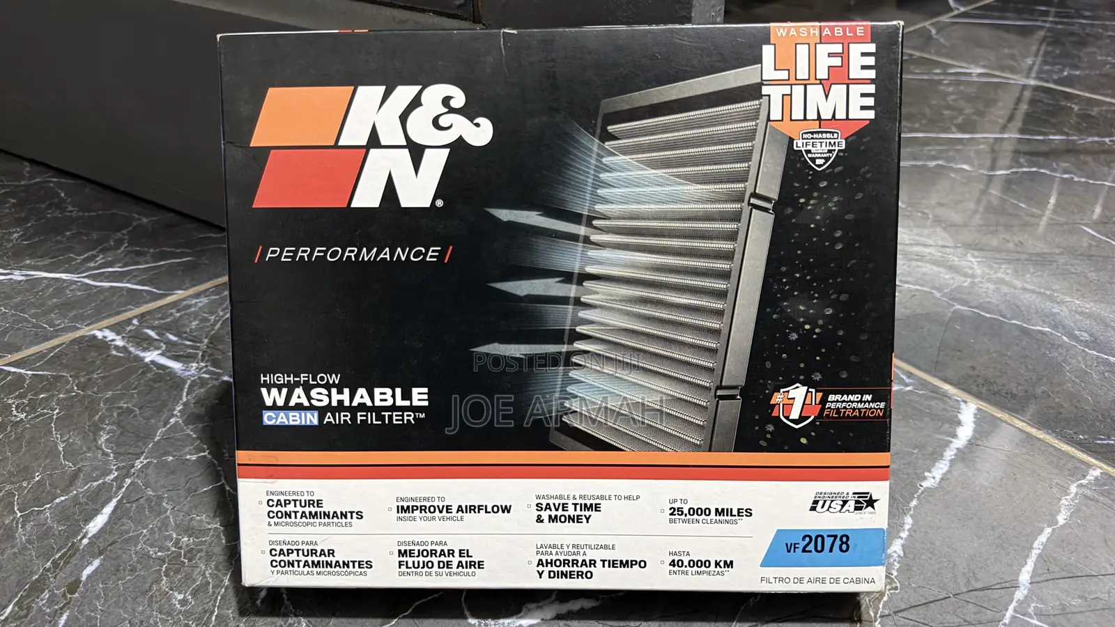 Ford Ac Filter Reusable