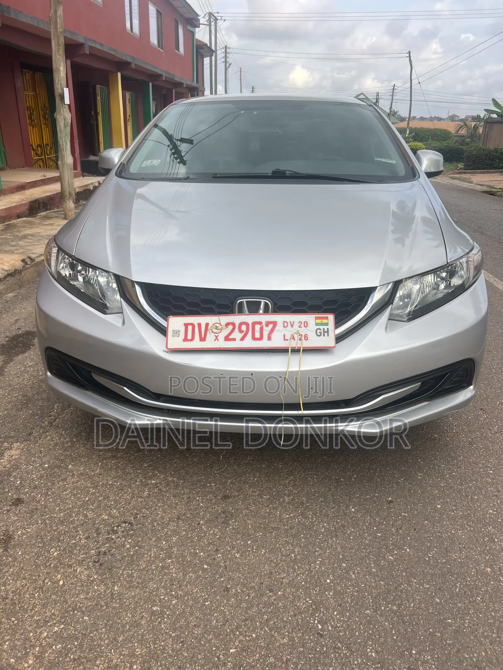 Honda Civic LX 4dr Sedan (1.8L 4cyl 5M) 2014 Silver