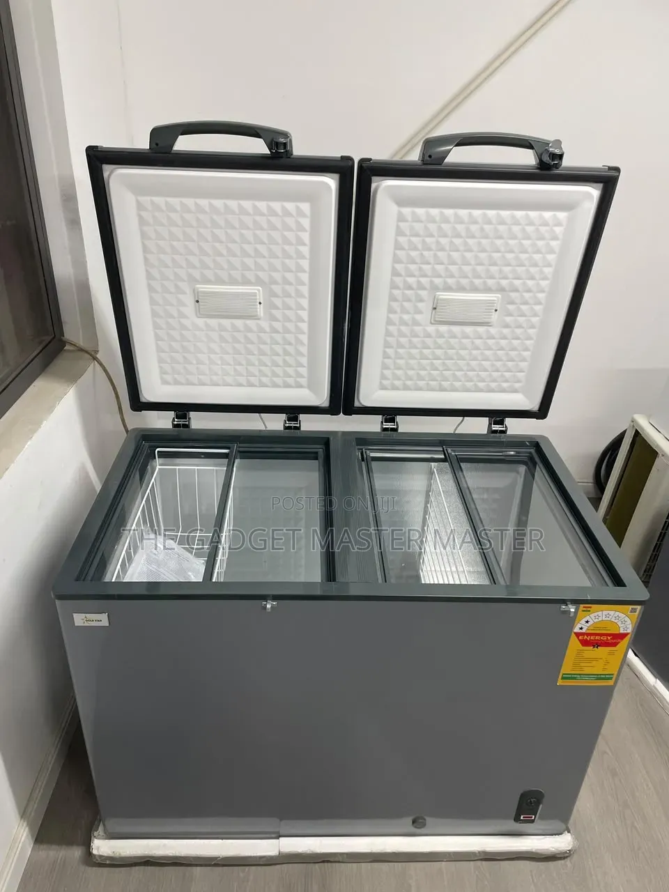 Gold Star Gsaf-400l Double Door Chest Freezer