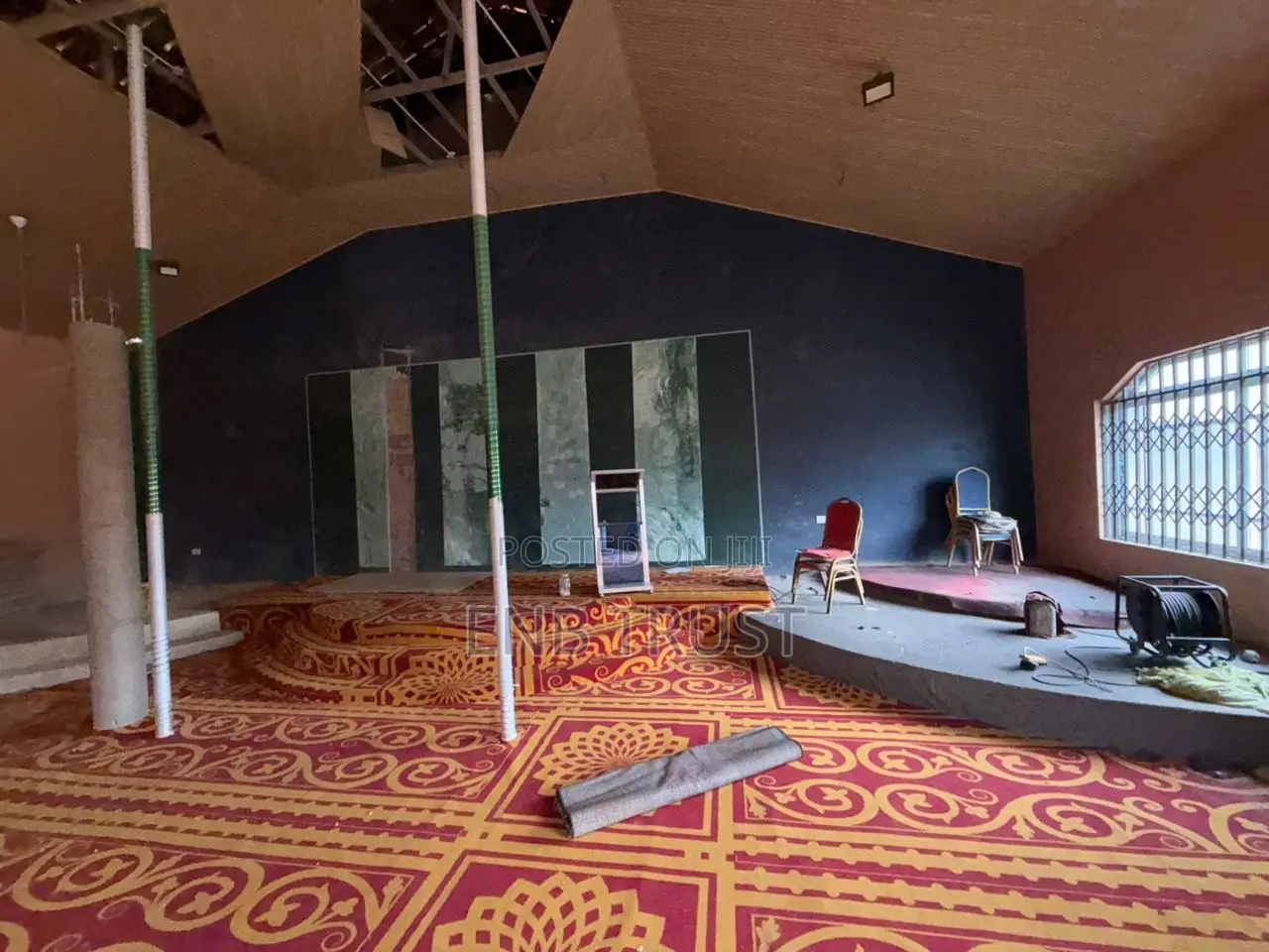 100 Capacity Church Space for Sale at Ablekuma