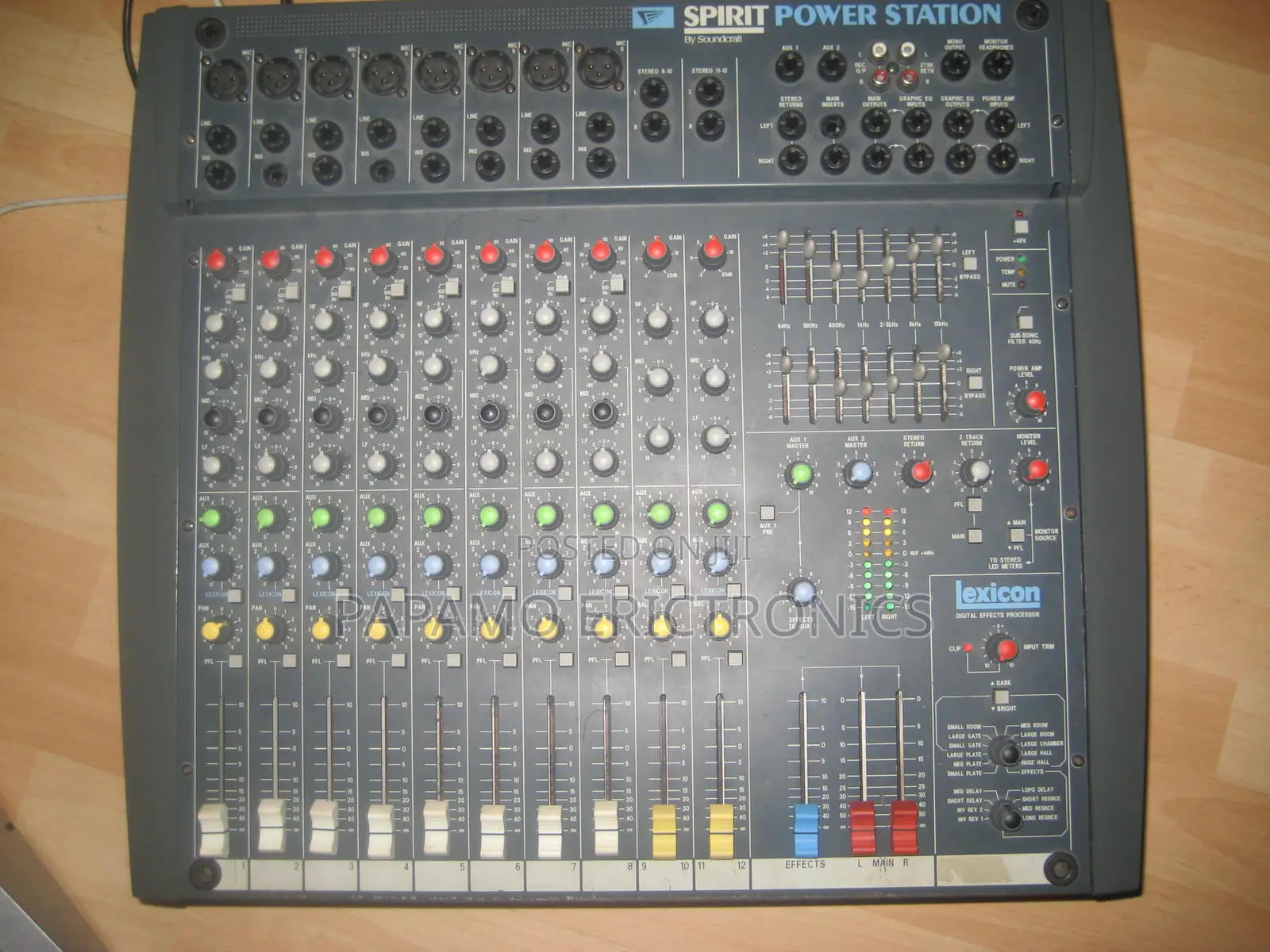 Soundcraft Spirit Powerstation 600 Audio Mixing