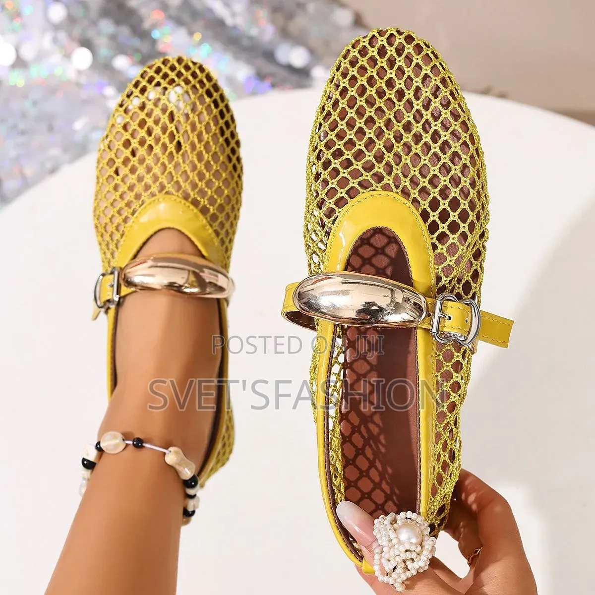 Fish Net Shoe