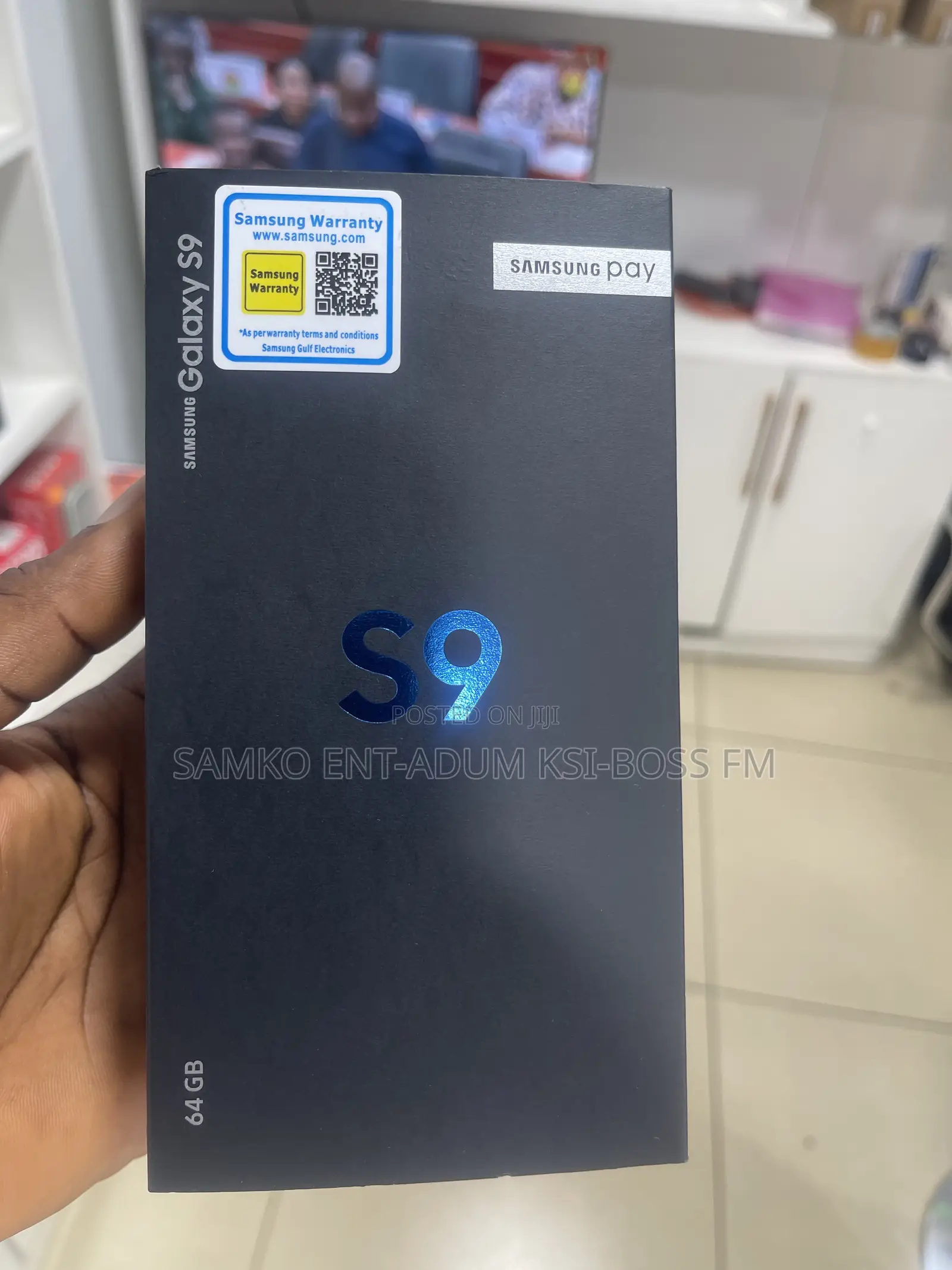New Samsung Galaxy S9 64 GB Black