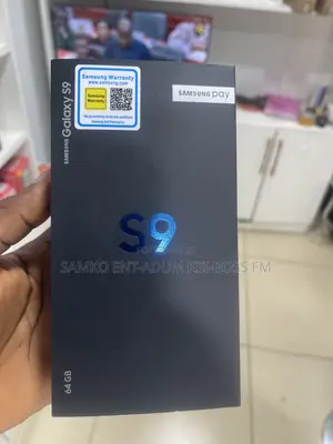 New Samsung Galaxy S9 64 GB Black