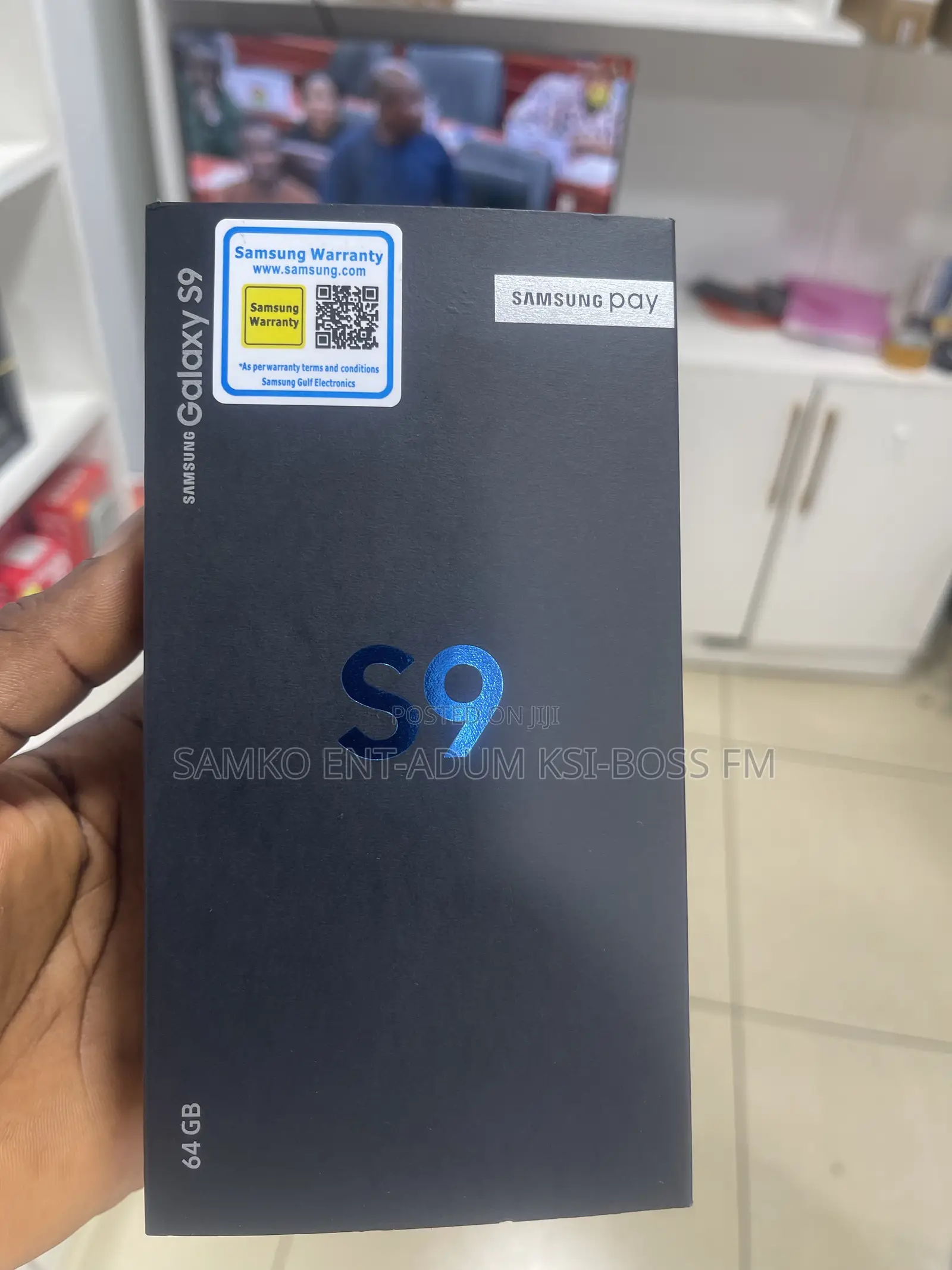 New Samsung Galaxy S9 64 GB Black