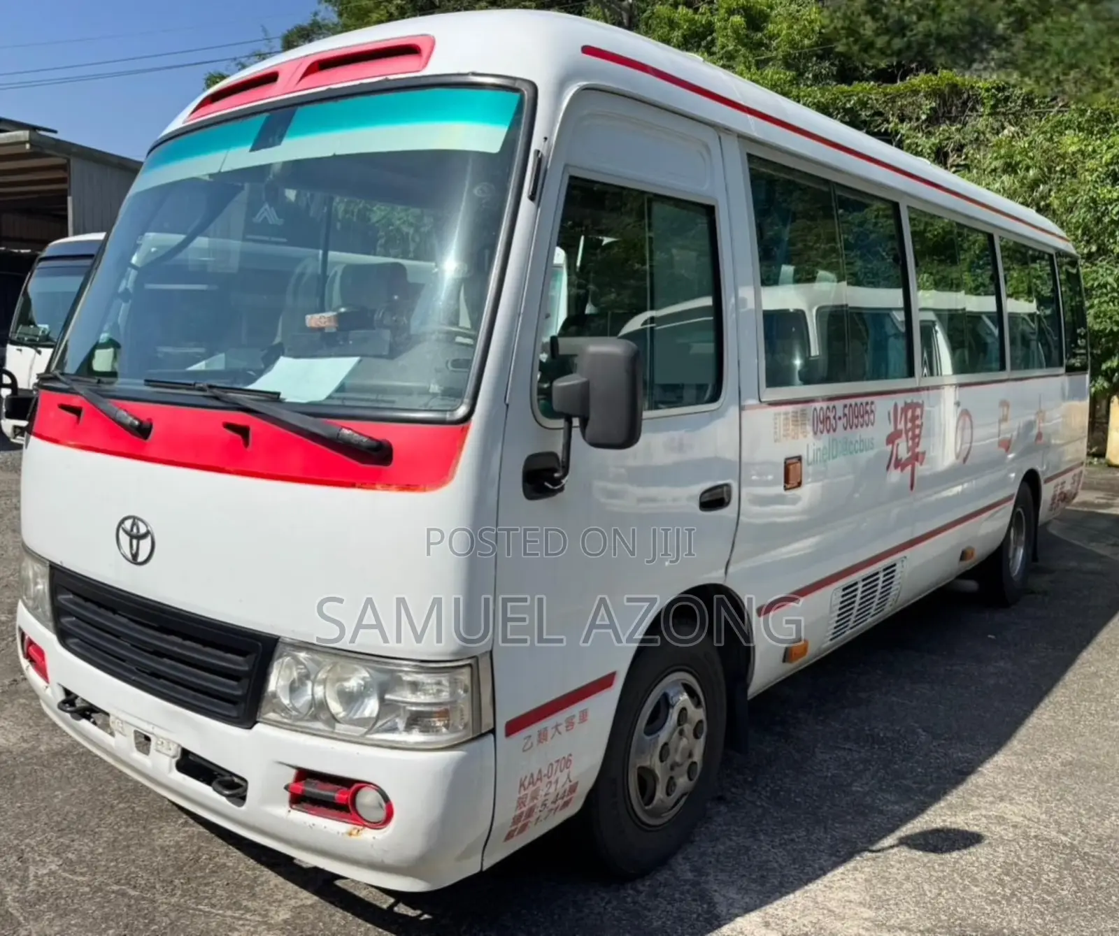 Toyota Coaster 2012 White
