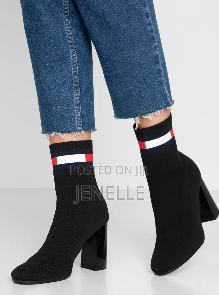 Tommy Hilfiger Jeans Knitted Boots