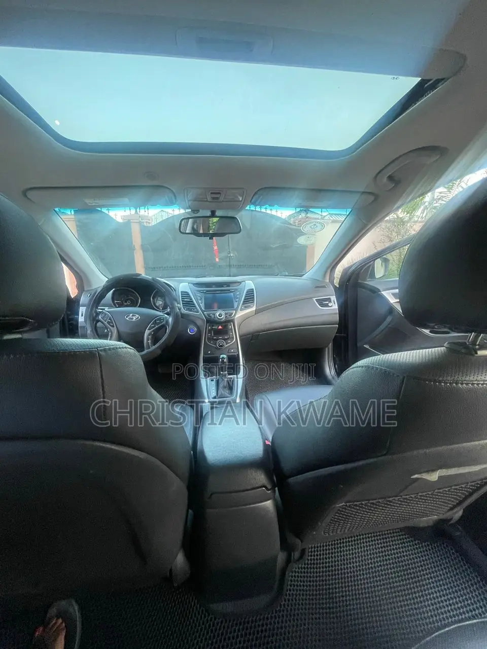Hyundai Elantra Limited 4dr Sedan (1.8L 4cyl 6A) 2015 Black