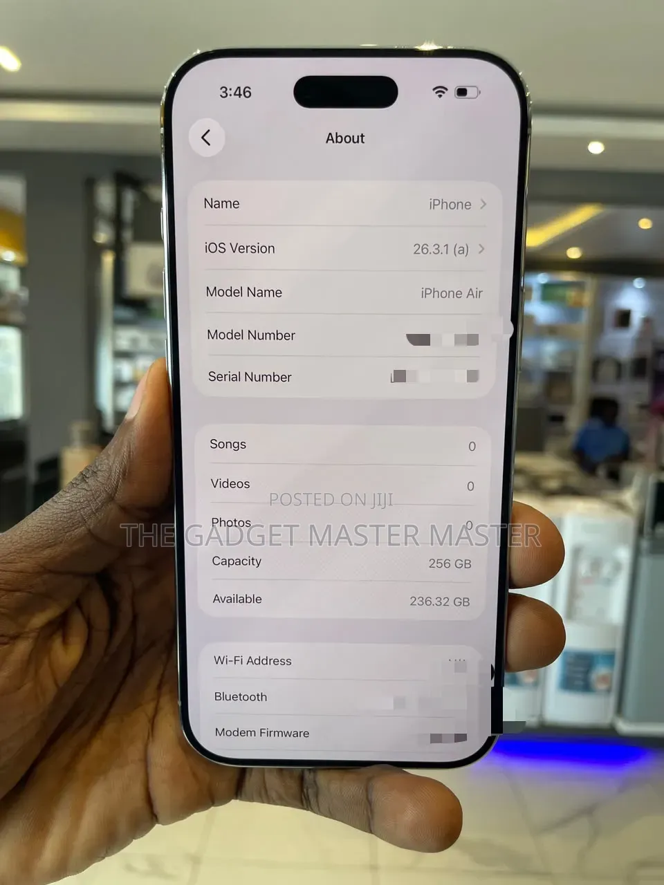 Apple iPhone Air 256 GB White