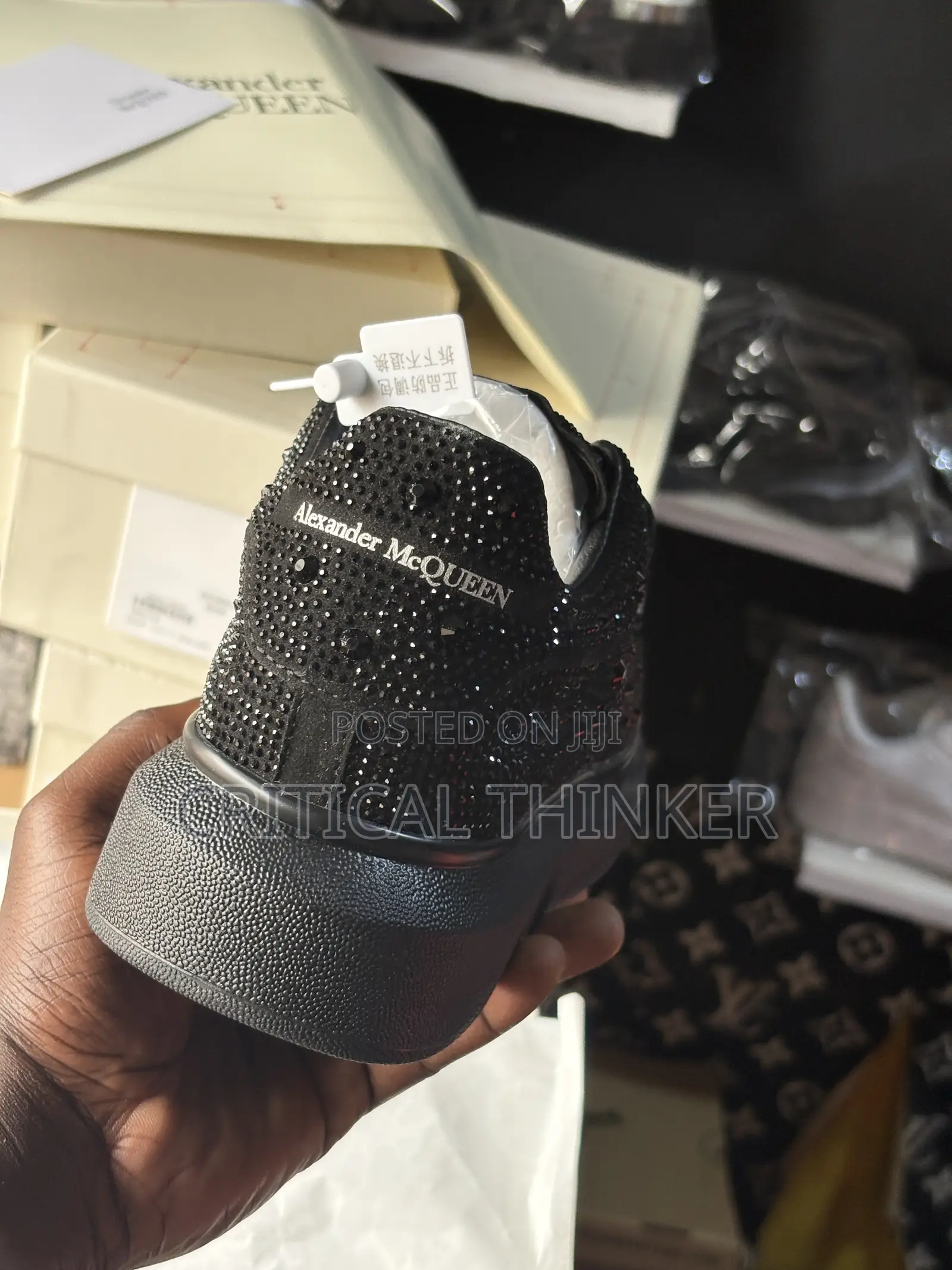 Original Alexander McQueen Rhinestone