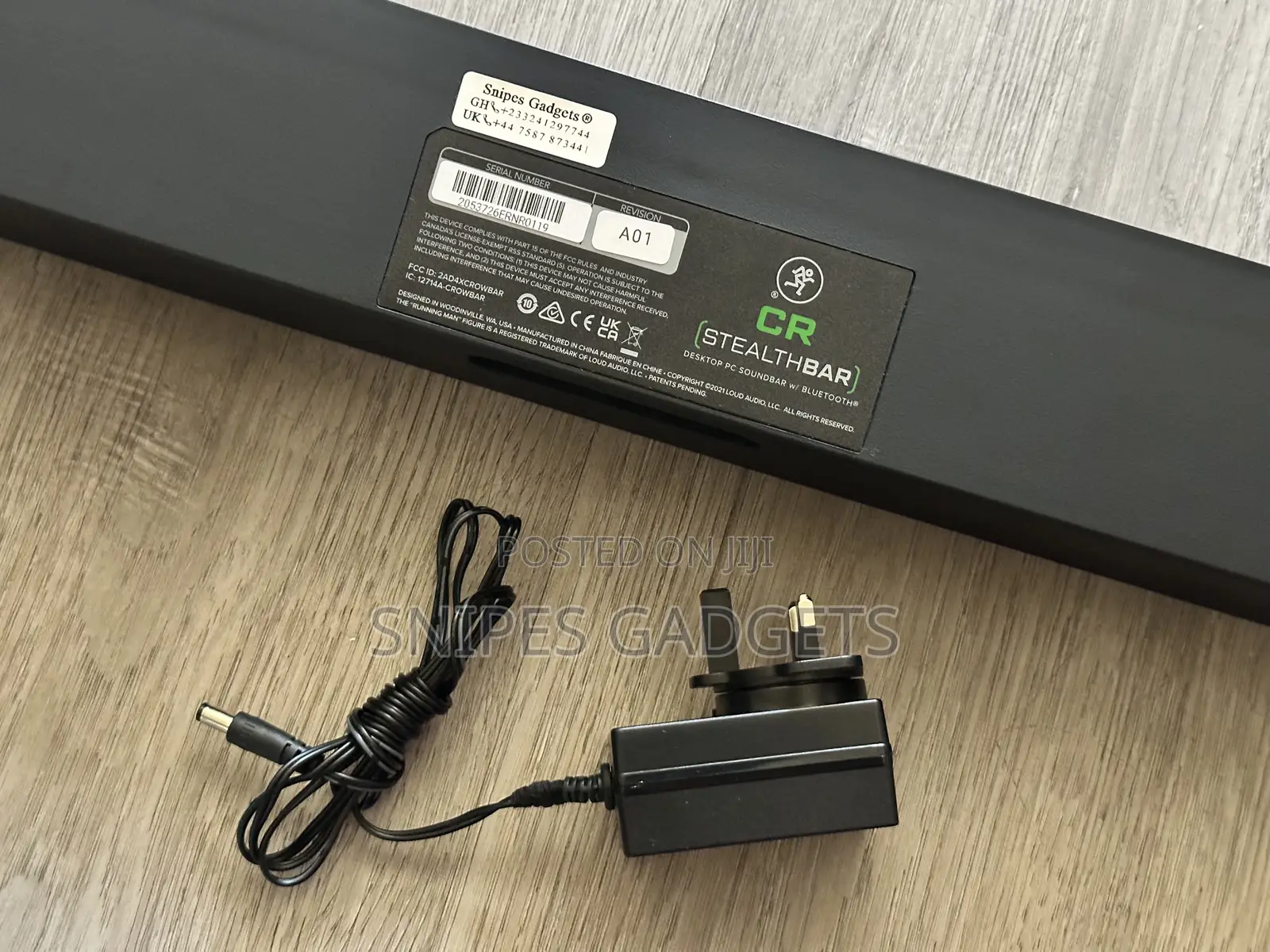 Mackie Cr Stealthbar Desktop Pc/ Gaming Soundbar