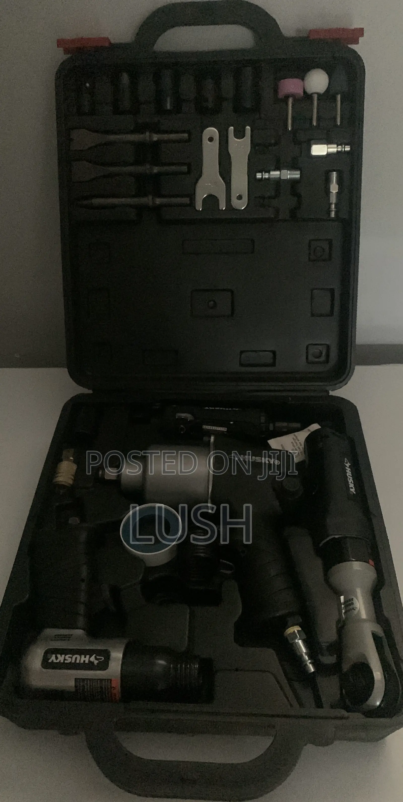 Husky 4-Piece Air Tool Kit Hdk1008, 27-Piece Set