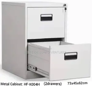 2 Drawer Metal Cabinet