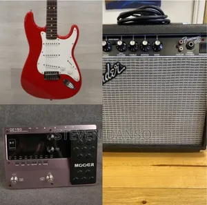 3 in 1 Lead Guitar + Effect Pedal + Guitar Combo