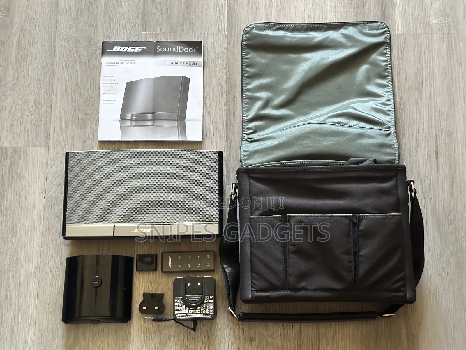 Bose Sounddock Portable With Bluetooth/Carrying Bag (Full Package)