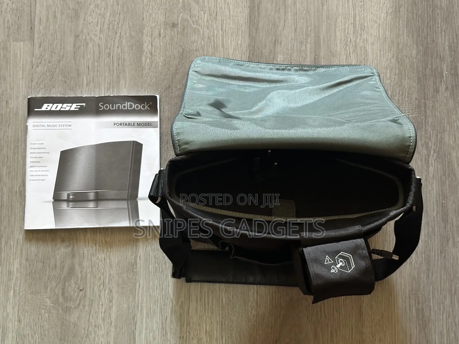 Bose Sounddock Portable With Bluetooth/Carrying Bag (Full Package)