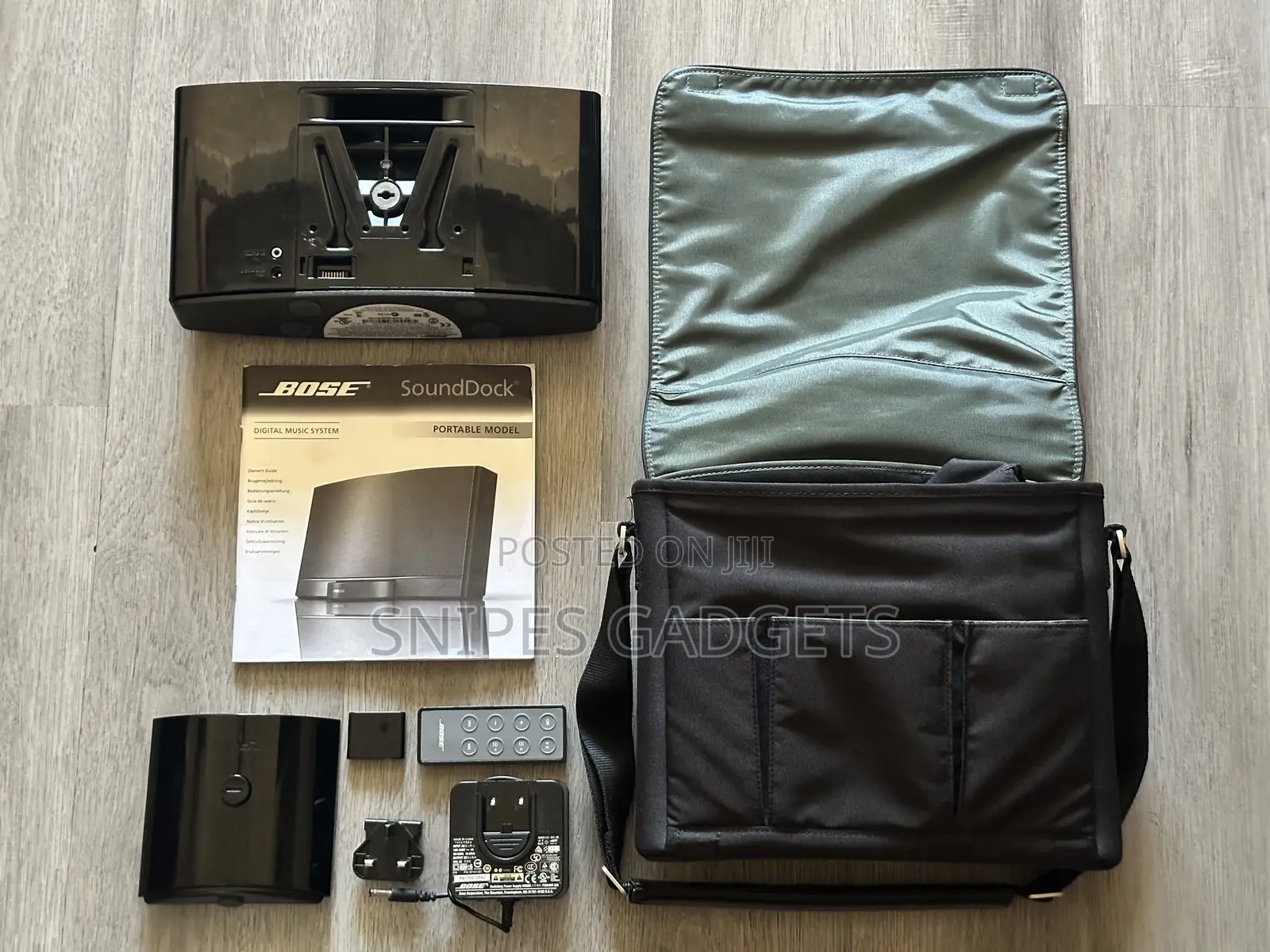 Bose Sounddock Portable With Bluetooth/Carrying Bag (Full Package)