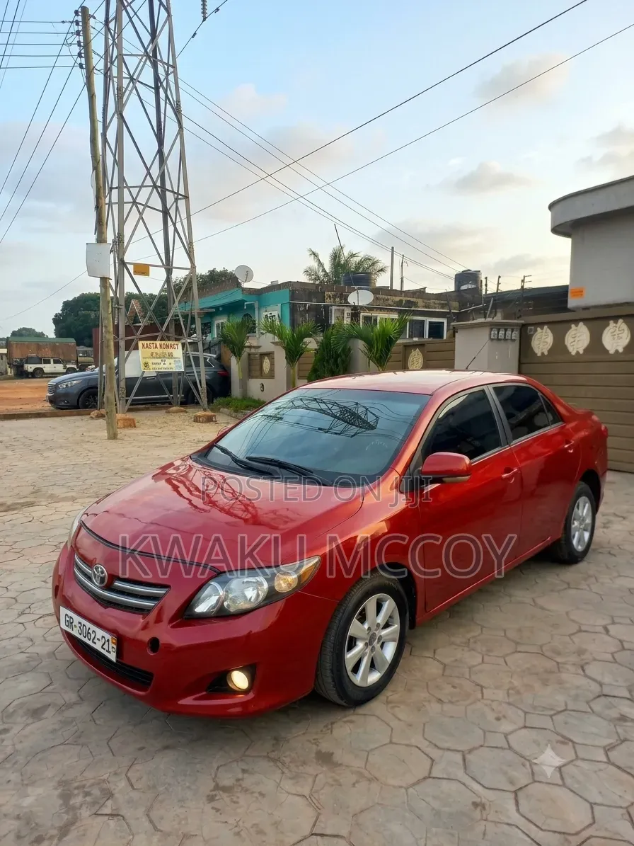 Toyota Corolla LE 4dr Sedan (1.8L 4cyl 4A) 2010 Red