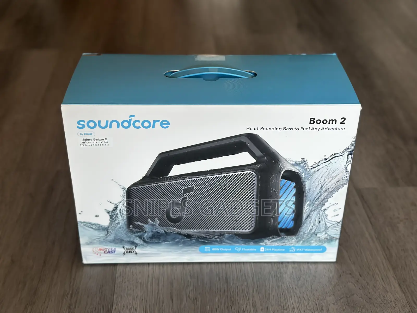 Anker Soundcore Boom 2 Powerful Portable Bluetooth Speaker