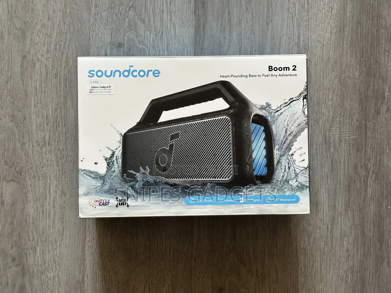 Anker Soundcore Boom 2 Powerful Portable Bluetooth Speaker