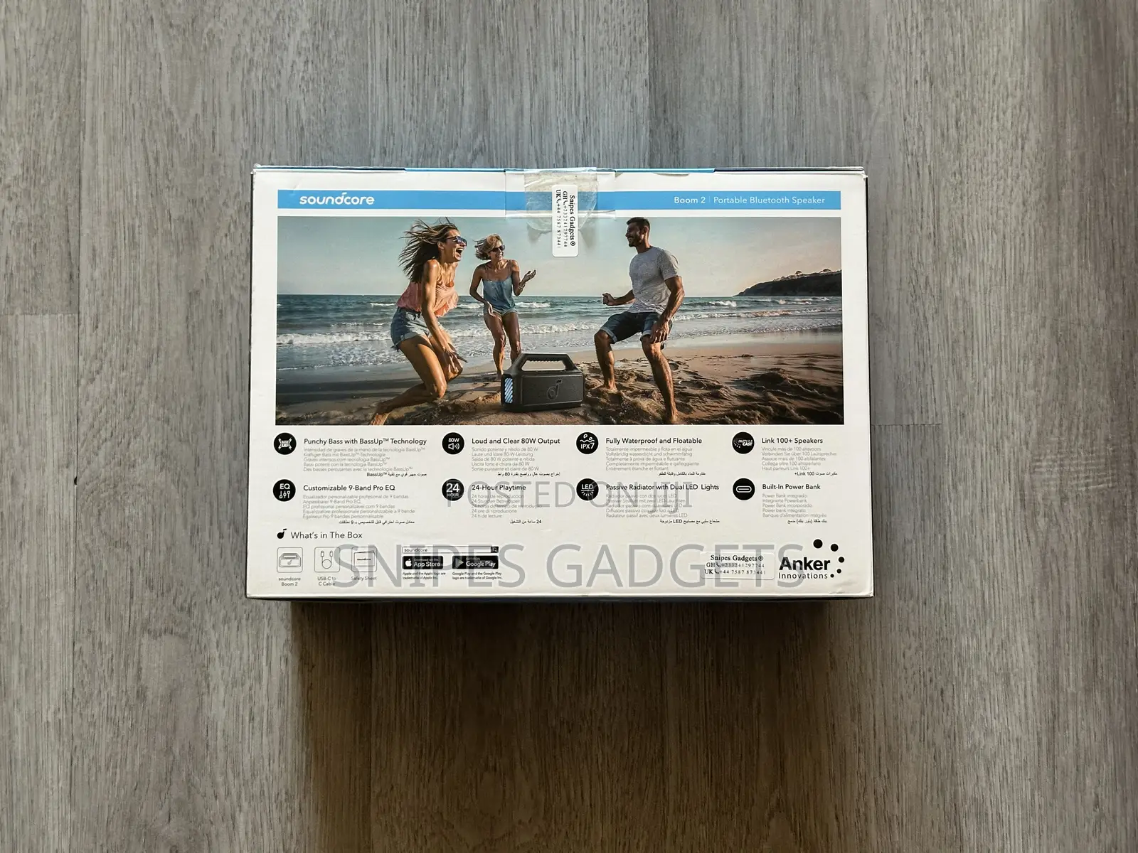 Anker Soundcore Boom 2 Powerful Portable Bluetooth Speaker
