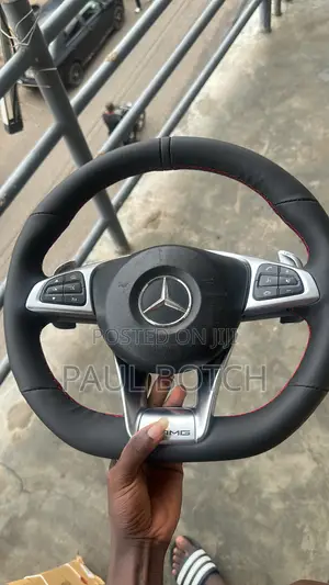 Mercedes-Benz Amg Flat-Bottom Steering Wheel for C-Class