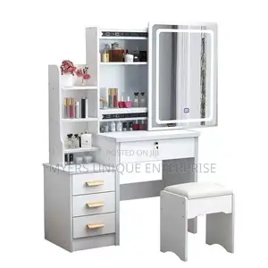 Quality Led Light Dresser With Sliding Mirror