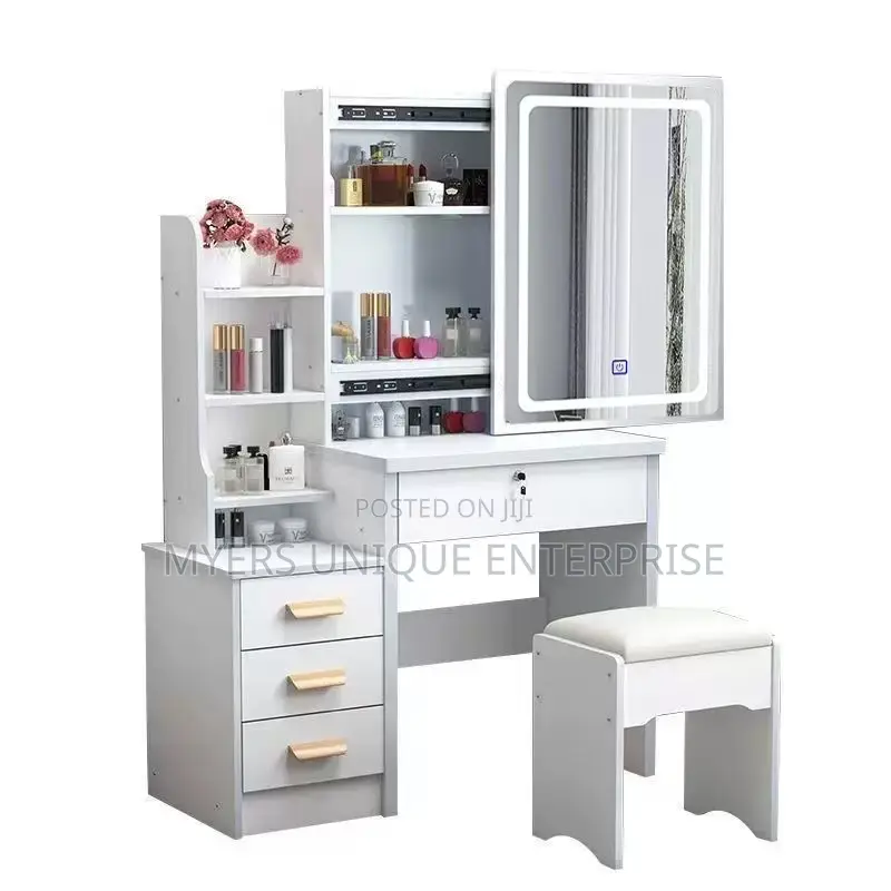 Quality Led Light Dresser With Sliding Mirror