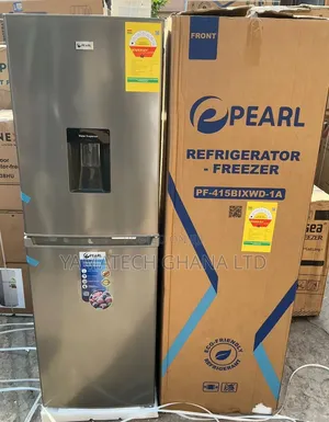 Original Pearl Fridge 246liters Double Door With Dispenser