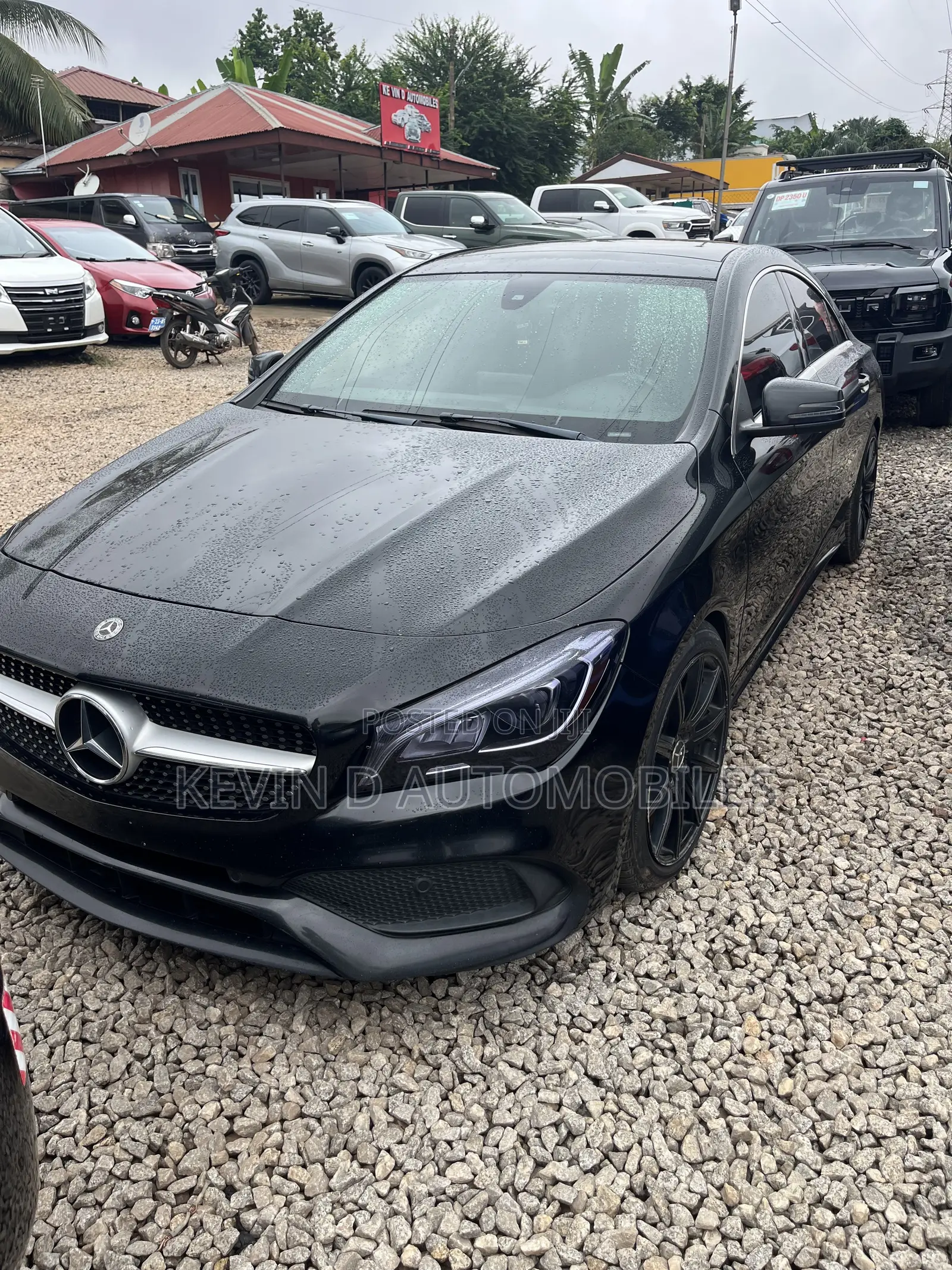 Mercedes-Benz CLA-Class CLA 250 4MATIC Sedan 2017 Black