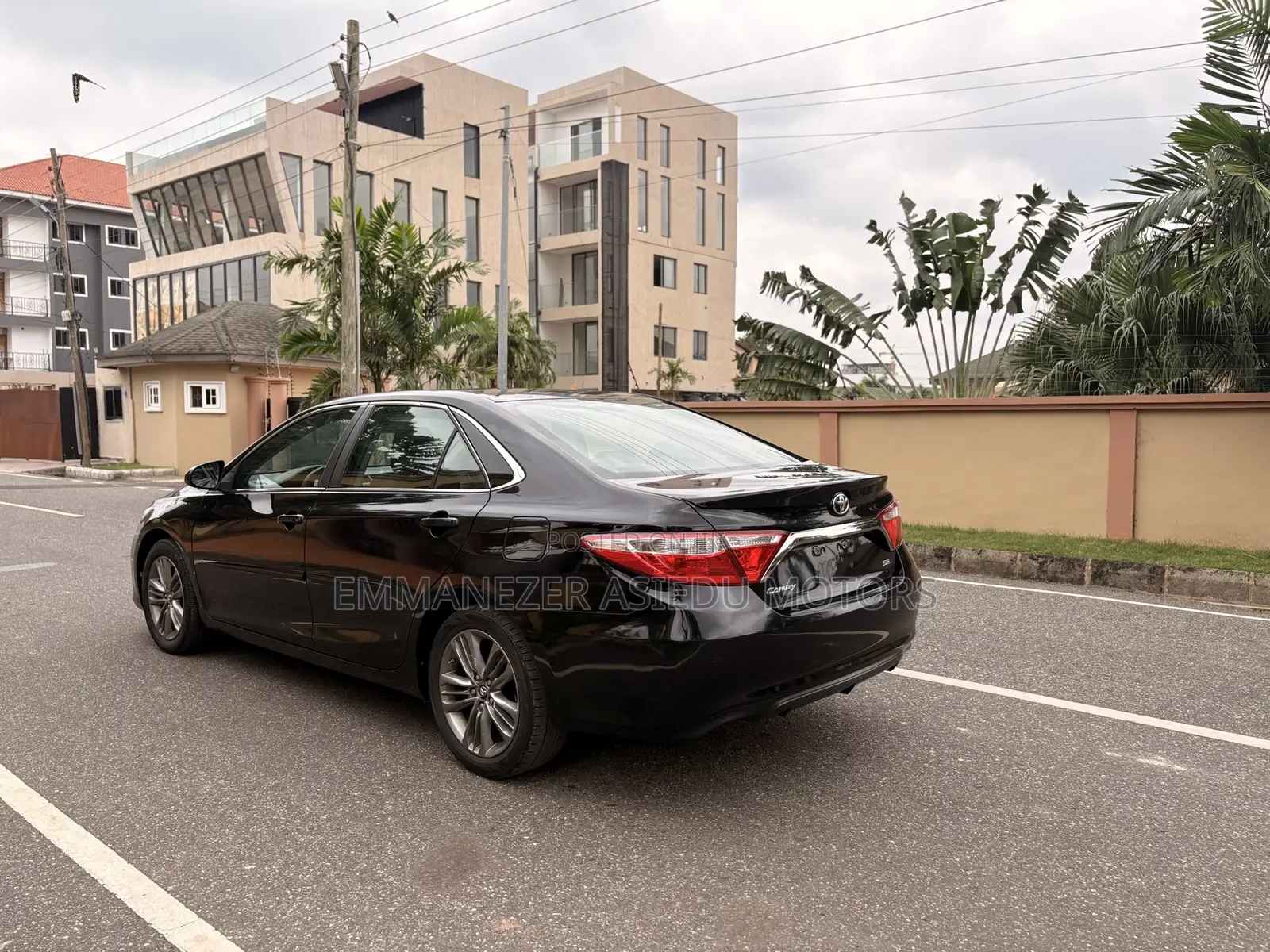 Toyota Camry SE 4dr Sedan (2.5L 4cyl 6A) 2017 Black