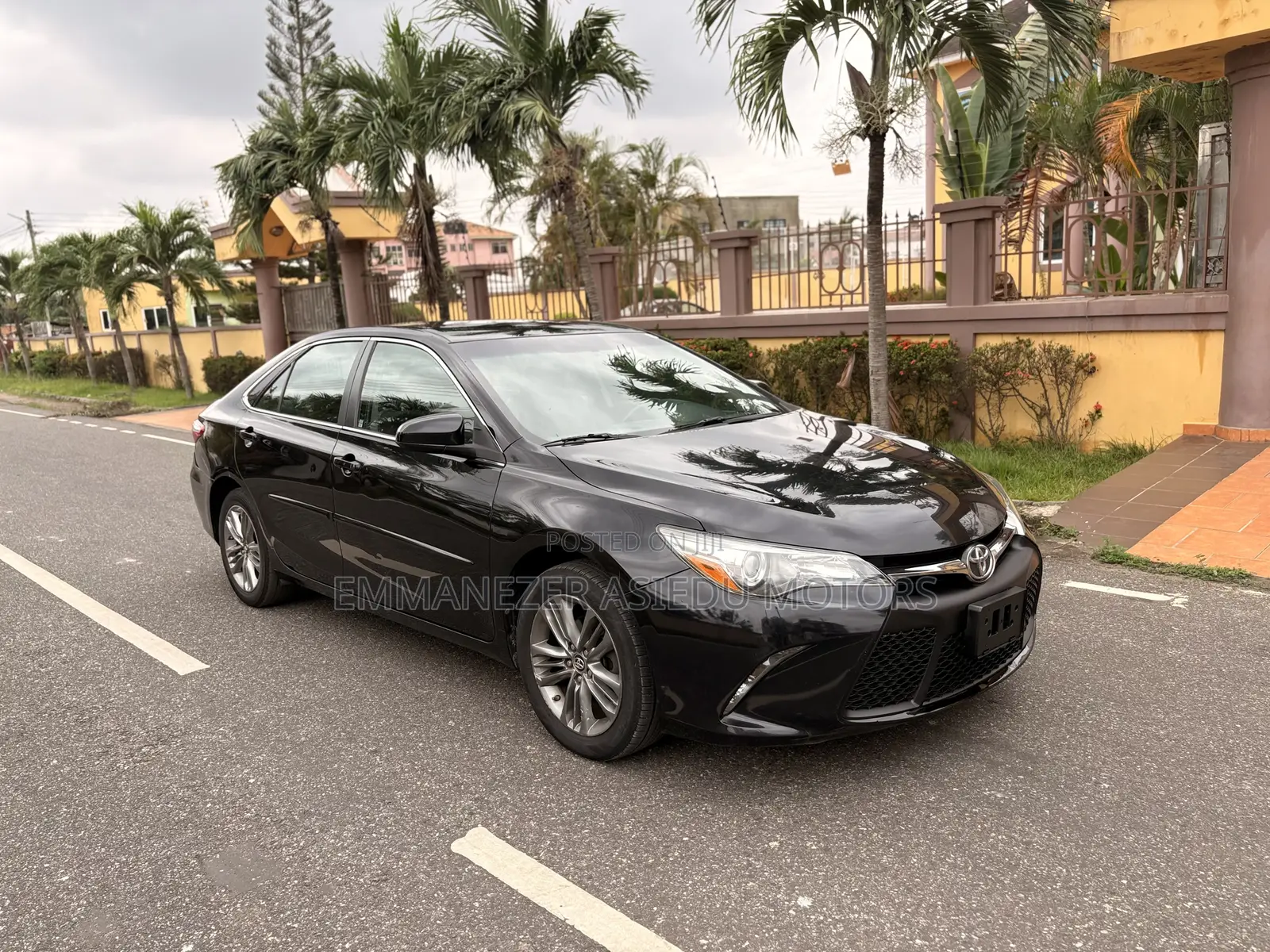 Toyota Camry SE 4dr Sedan (2.5L 4cyl 6A) 2017 Black