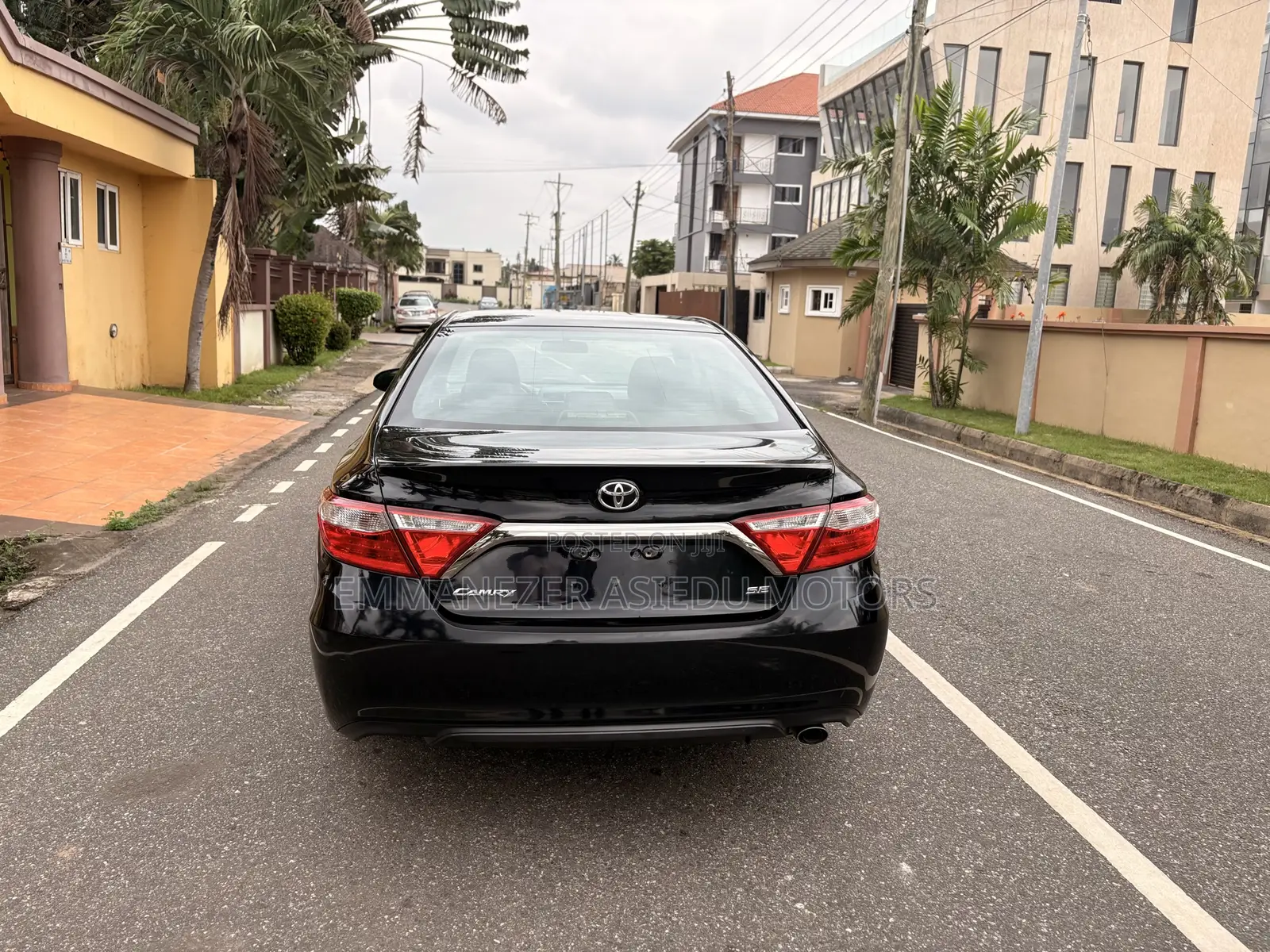 Toyota Camry SE 4dr Sedan (2.5L 4cyl 6A) 2017 Black