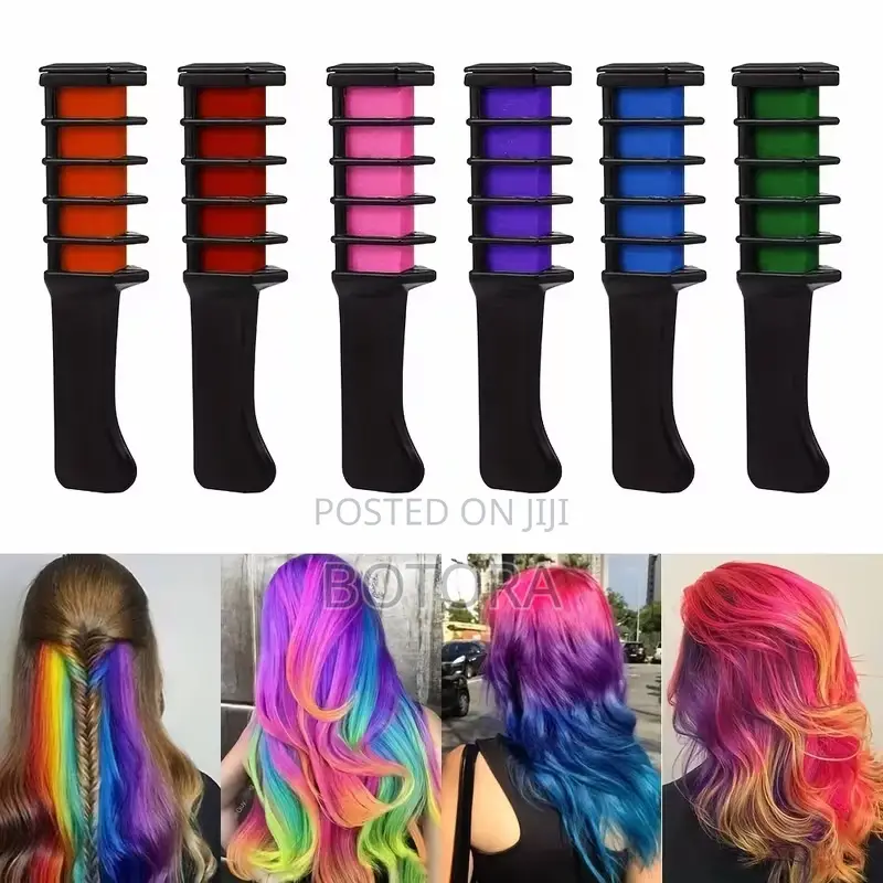 10-Color Hair Chalk Makeup Kit